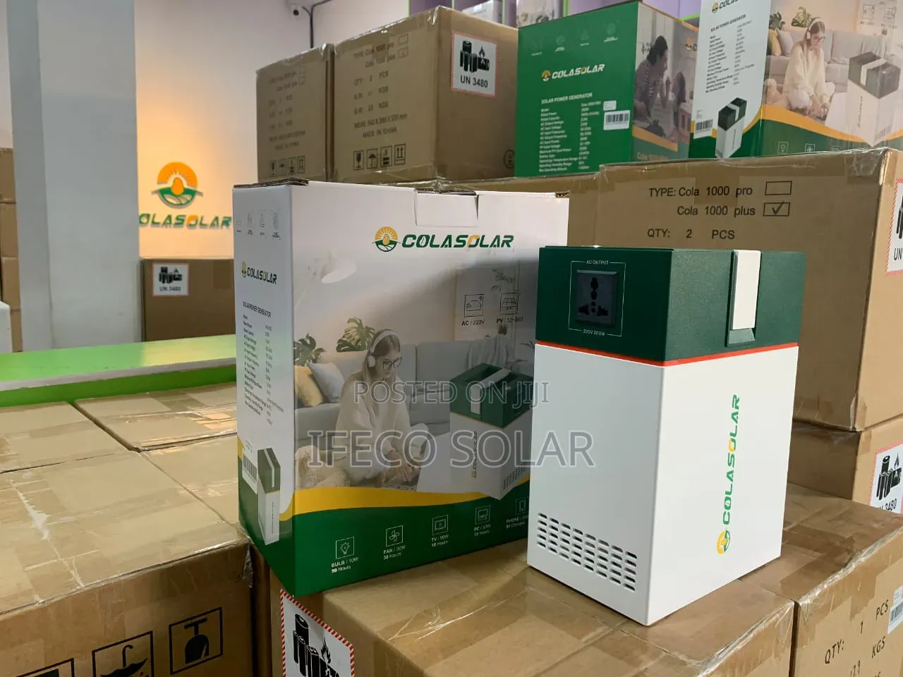 ColaSolar 1kwh/200w Generator