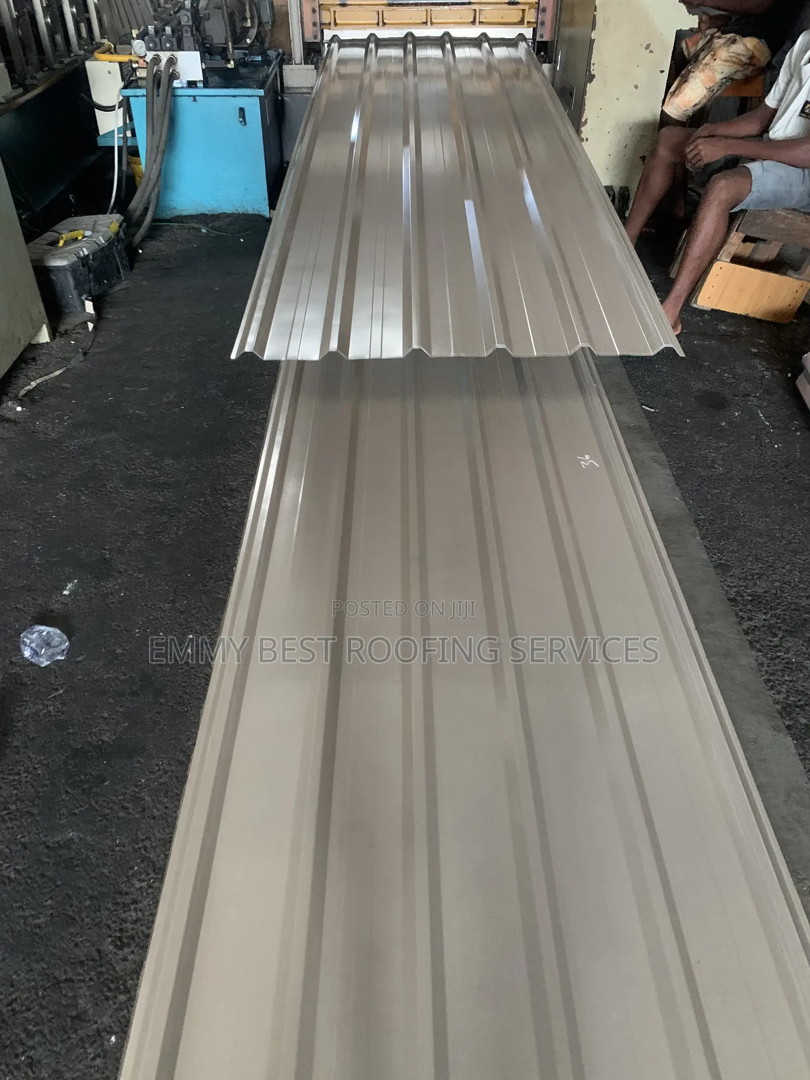 Beige Longspan Aluminium Roofing Sheet 0.70mm - Super Thick & Original