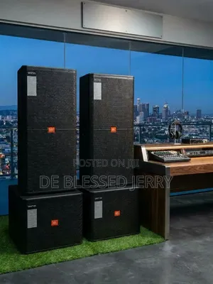 JBL Double Speaker Full Range SRX 725 and Single Subwoofer SRX 18