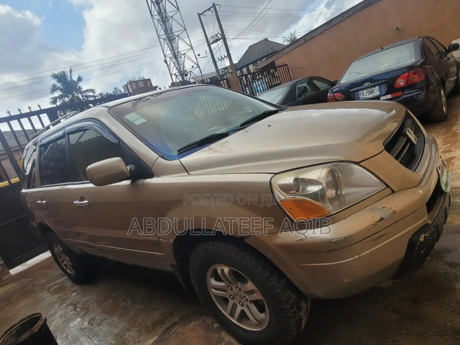 Honda Pilot 2003 Gold