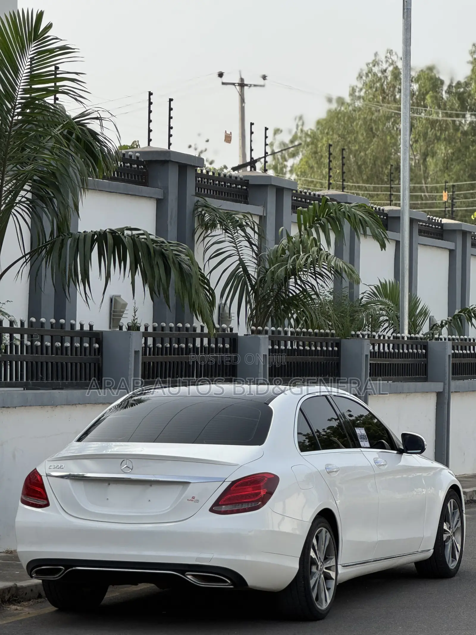 Mercedes-Benz C300 2015 White
