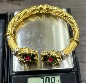 Pure Gold 18karat Bracelets for Hands