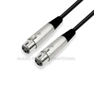 Female to Female & Male to Male XLR Cable
(1 Meter)