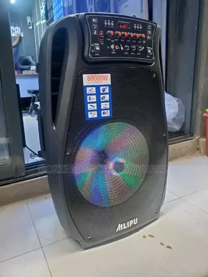 Alipu Complete 80000 Watts With Two Wireless Microphone Original Sound