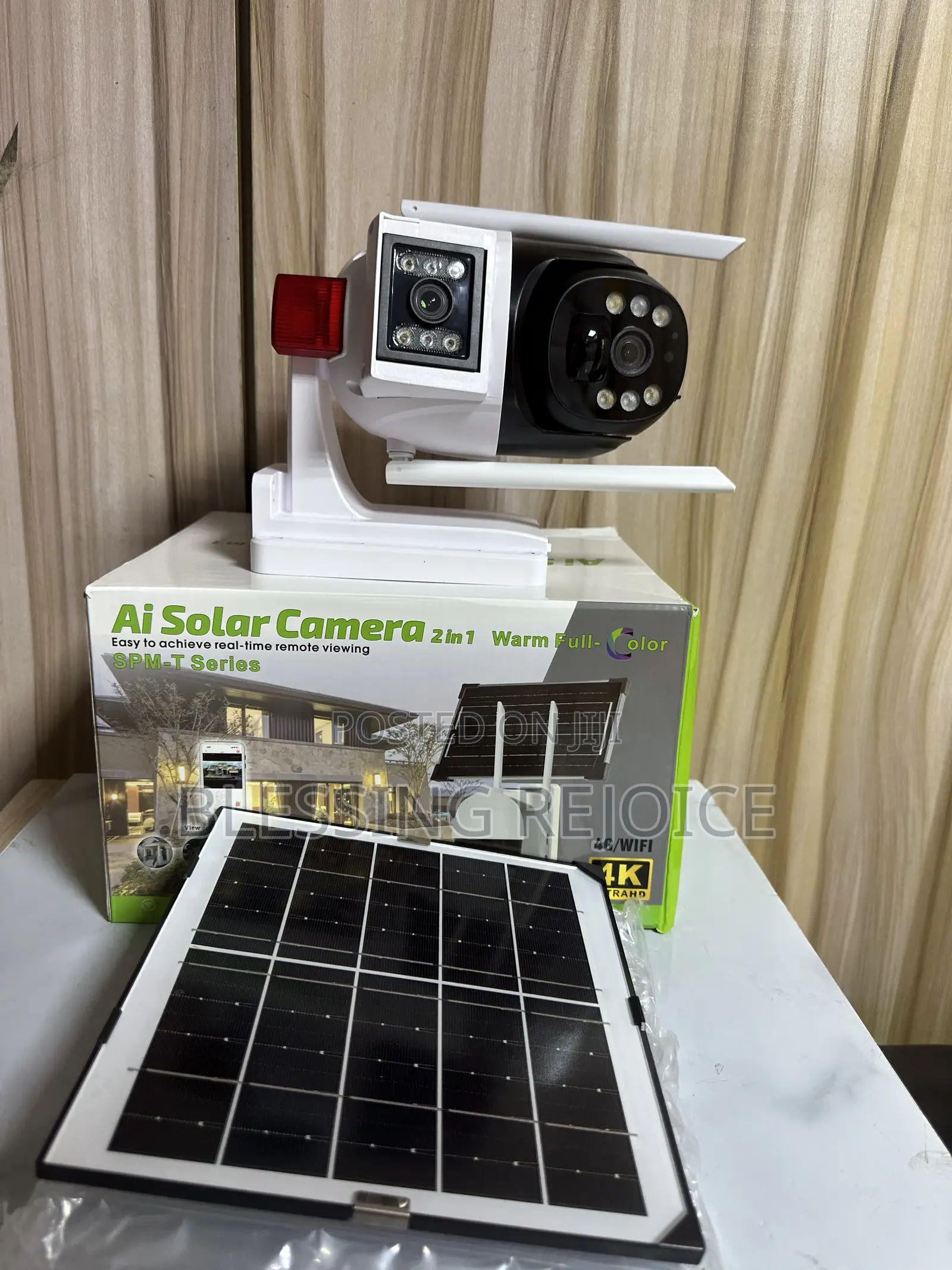 ESEE CLOUD Ai Camera 2 in 1 Ai Solar Security Camera