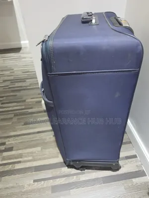 Navy Blue Hardshell Spinner Suitcase