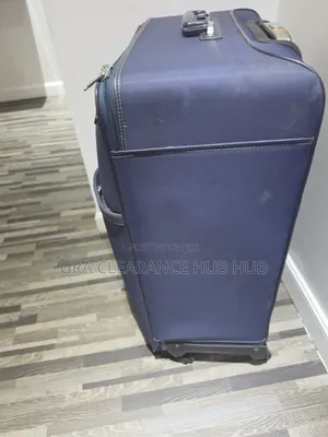 Navy Blue Hardshell Spinner Suitcase