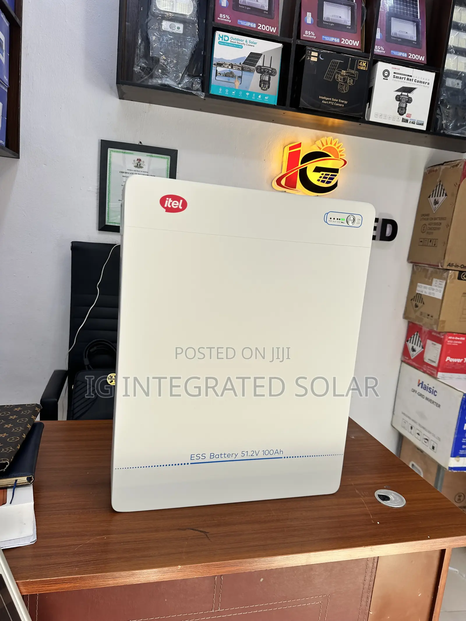 ITEL 5kwh Lithium Battery 48v