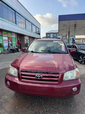 Toyota Highlander 4x4 2007 Red