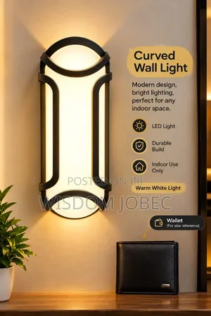 Modern Curved-Frame LED