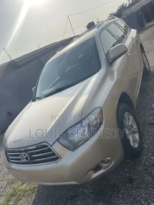 Toyota Highlander Sport 2008 Gold