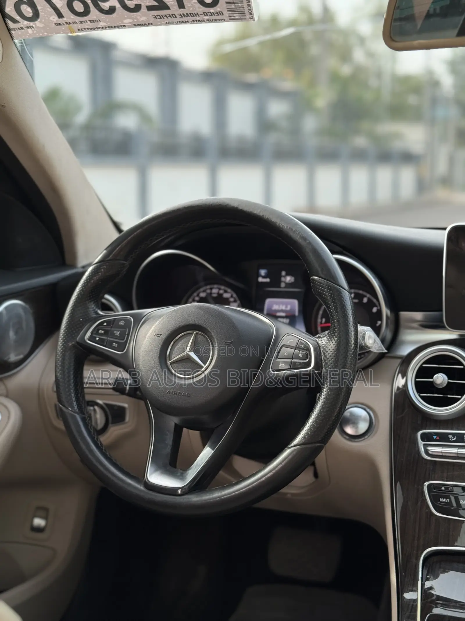 Mercedes-Benz C300 2015 White