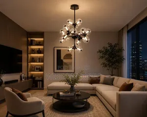 Nordic Branch / Sputnik Molecular Glass Ball Chandelier
