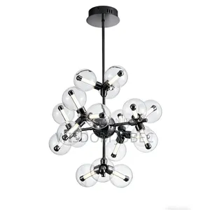 Nordic Branch / Sputnik Molecular Glass Ball Chandelier