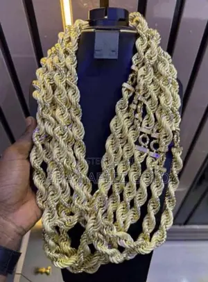 Pure GOLD 750 ITALY 18karat Twisted Neck Chains