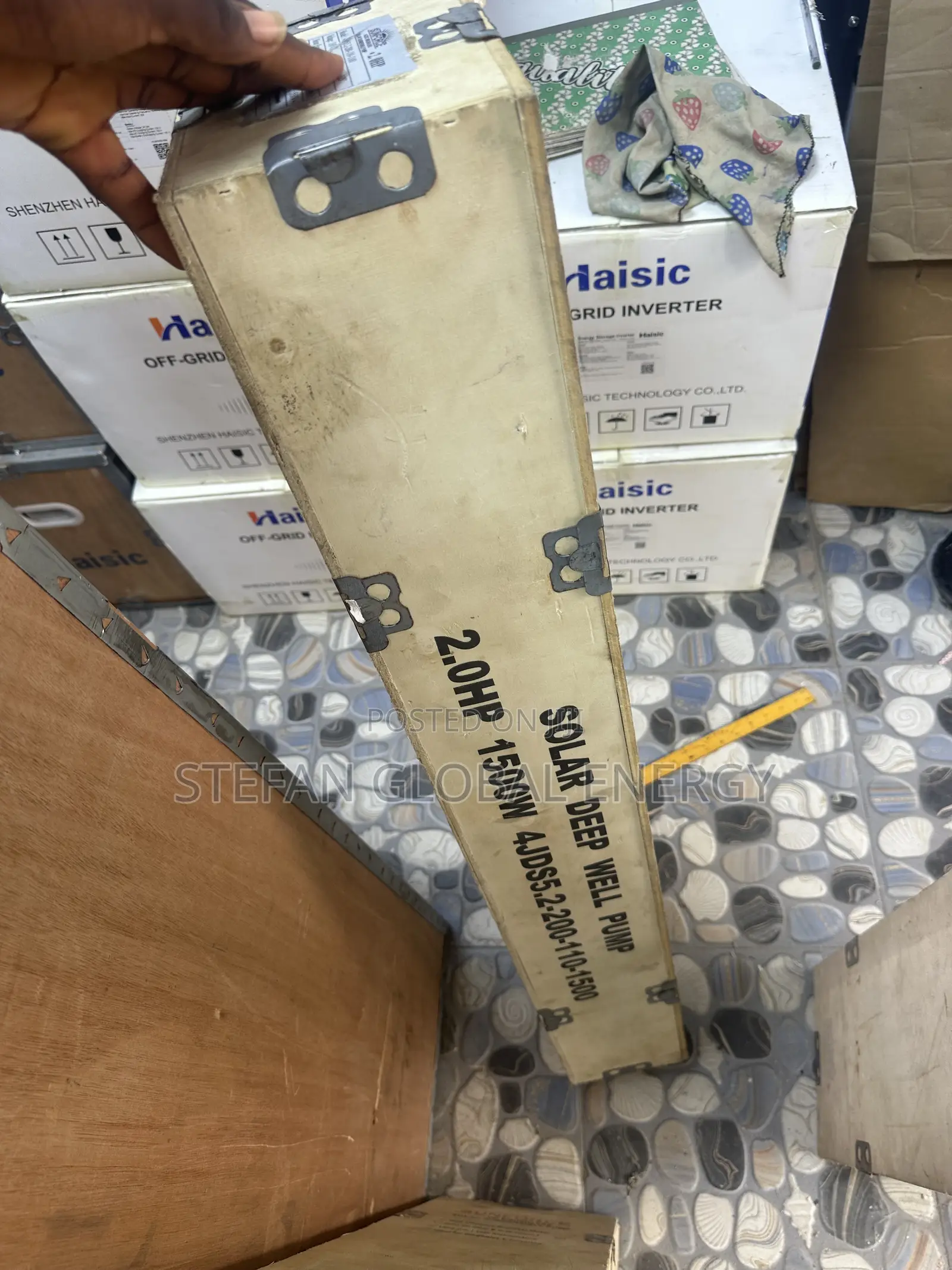 2Hp AC and Dc Solar Pumping Machine