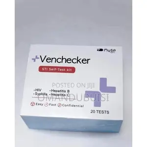 20 Pieces Venchecker 4in1 STI Test Kit for HIV, Syphilis,Hepatitis B&C