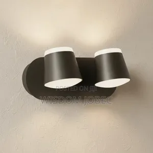 LED Wall Light / Bathroom Vanity Fixture in a Matte Black