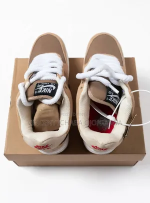 Nike Air Force 1 Beige/Brown - Size 42 - DM to Order - Awka