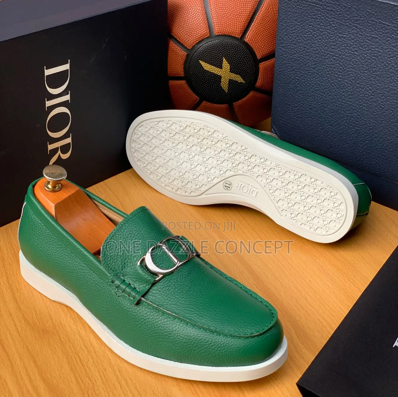 Dior Leather Loafers