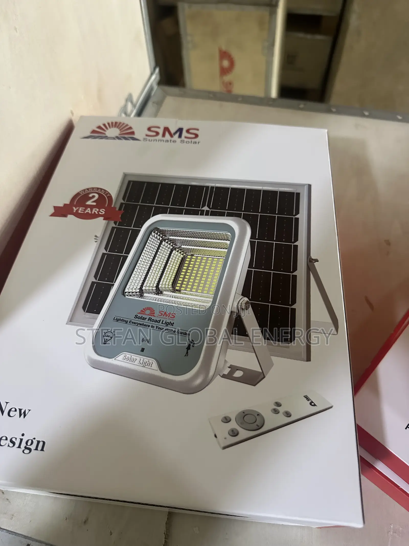 100w SMS Solar Flood Light
