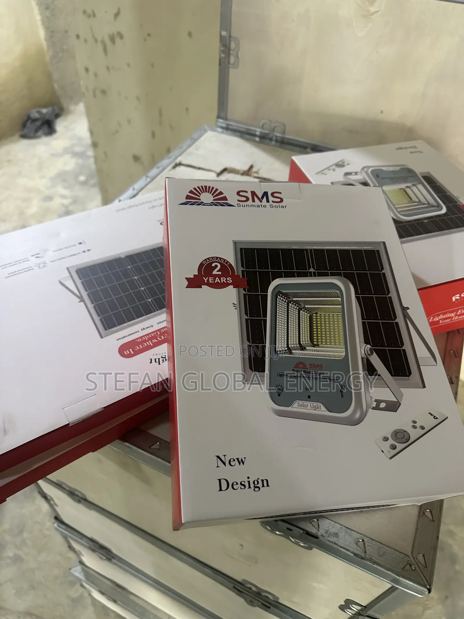 100w SMS Solar Flood Light