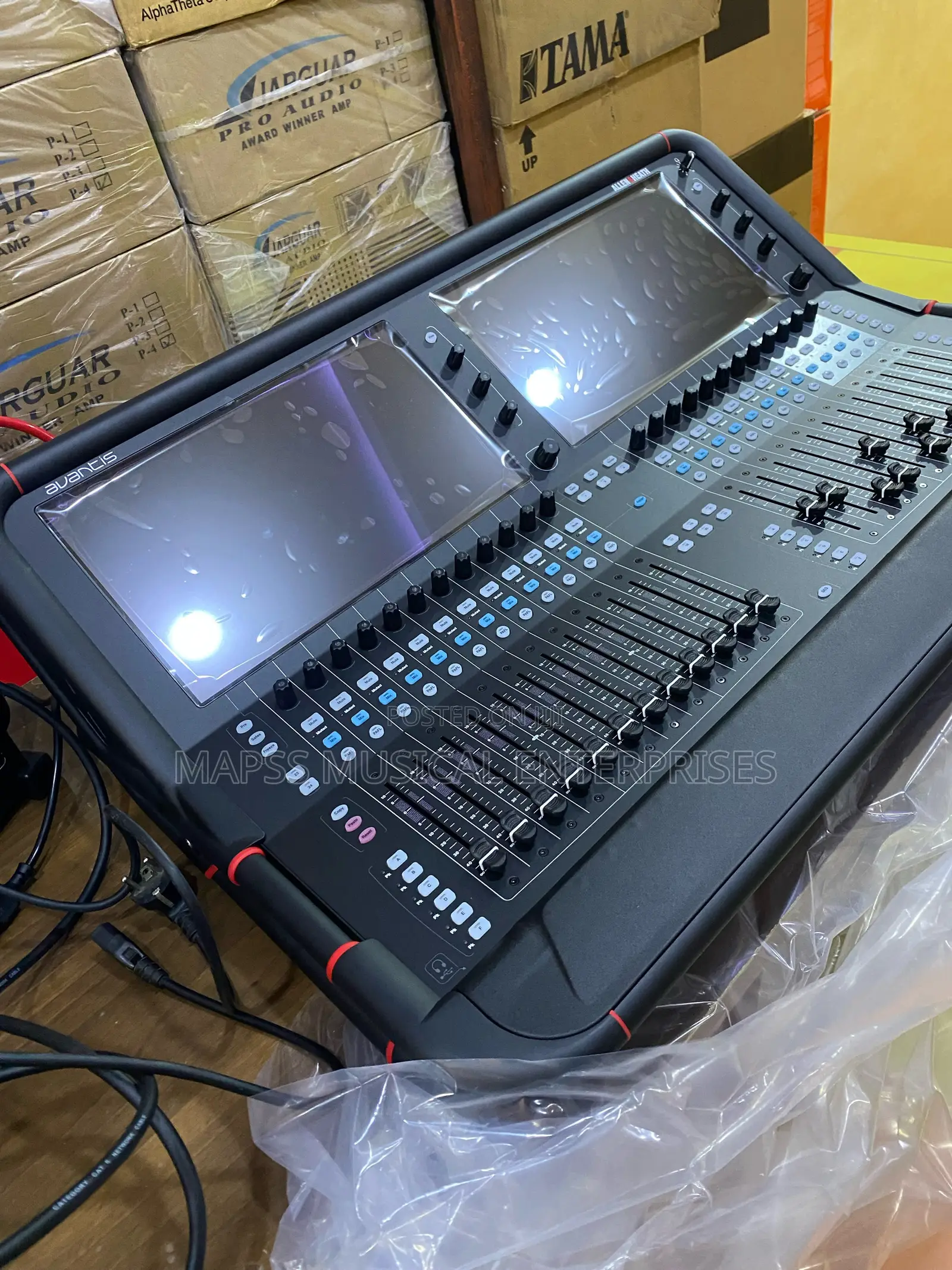 Allen & Heath Avantis Digital Mixing Console.