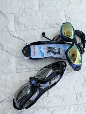 Antifog Swim Goggles With Ear Plugs