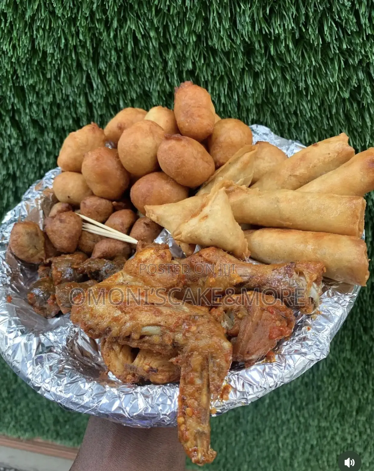 Delicious Cakes, Pastries, Small Chops & Parfaits