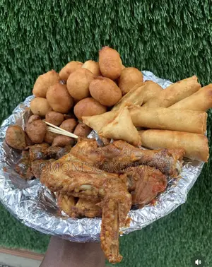 Delicious Cakes, Pastries, Small Chops & Parfaits