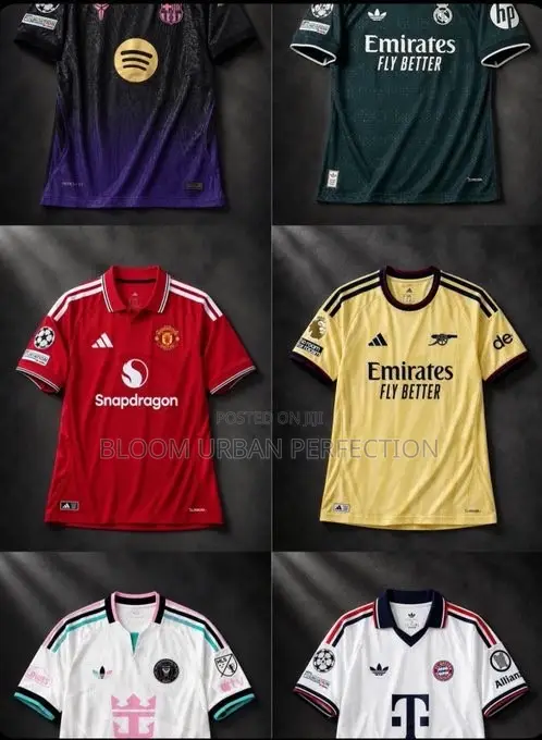 All Club Jerseys