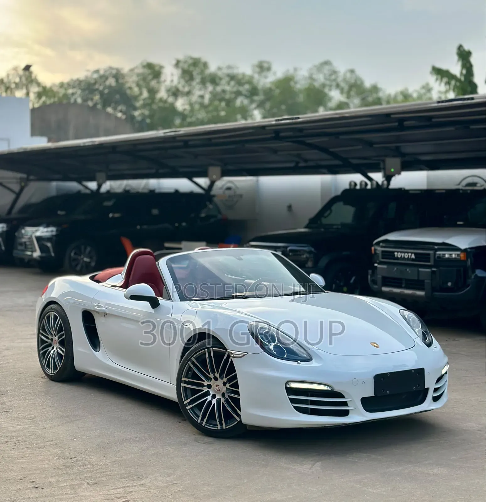 Porsche Boxster 2014 White