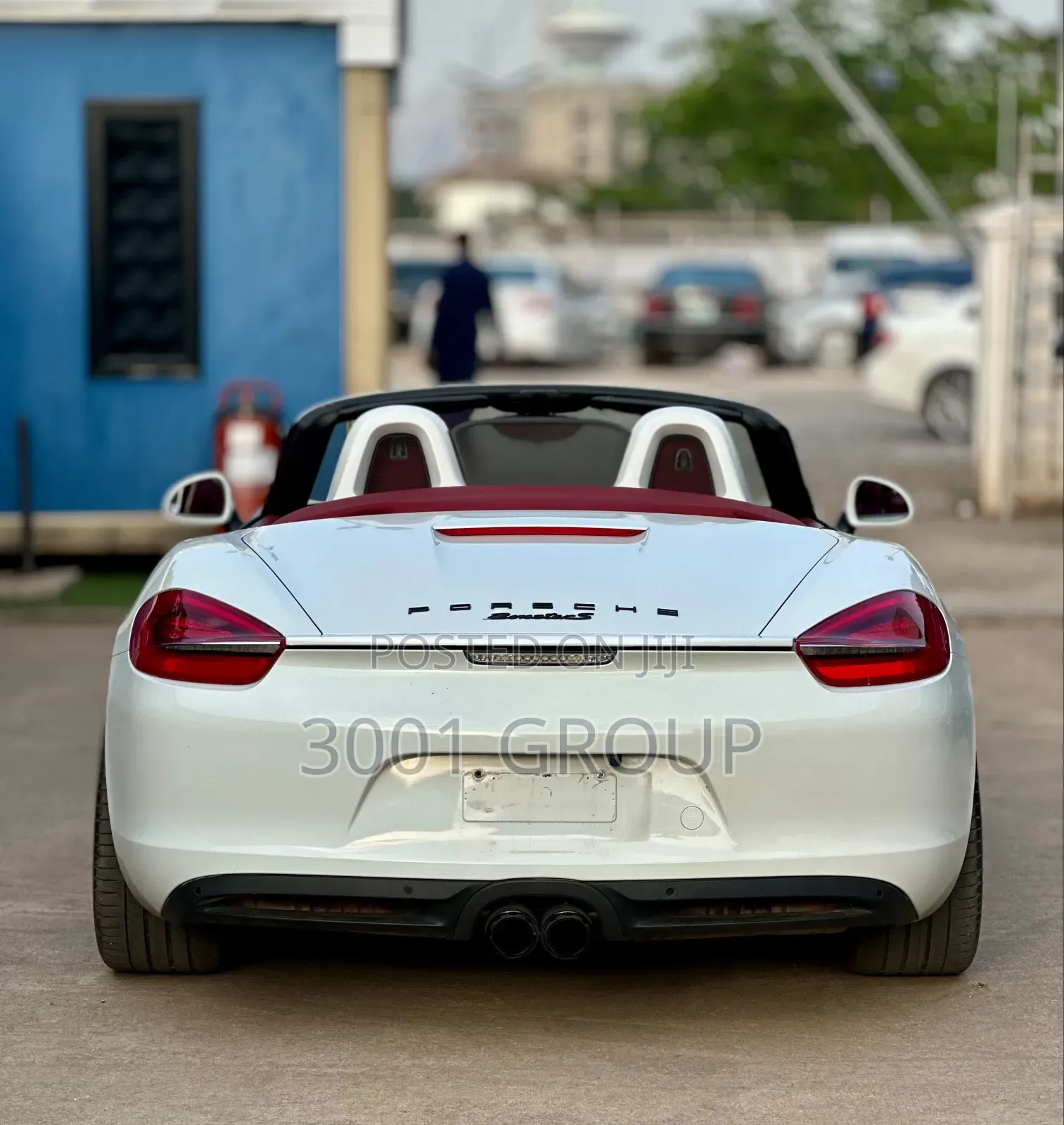 Porsche Boxster 2014 White