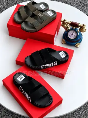 Adidas X Lee Dual-Strap Slides