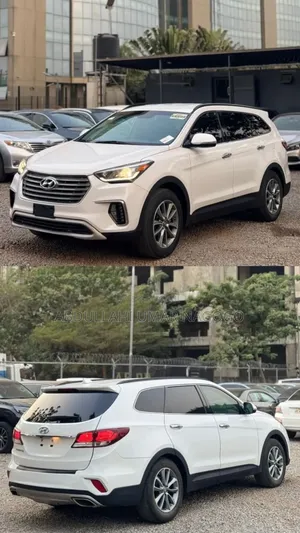 Hyundai Santa Fe 2017 White