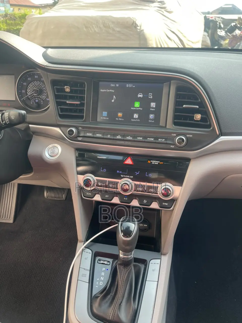 Hyundai Elantra Limited 2019 Blue