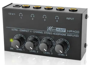 4 Channel Headphone Amplifier