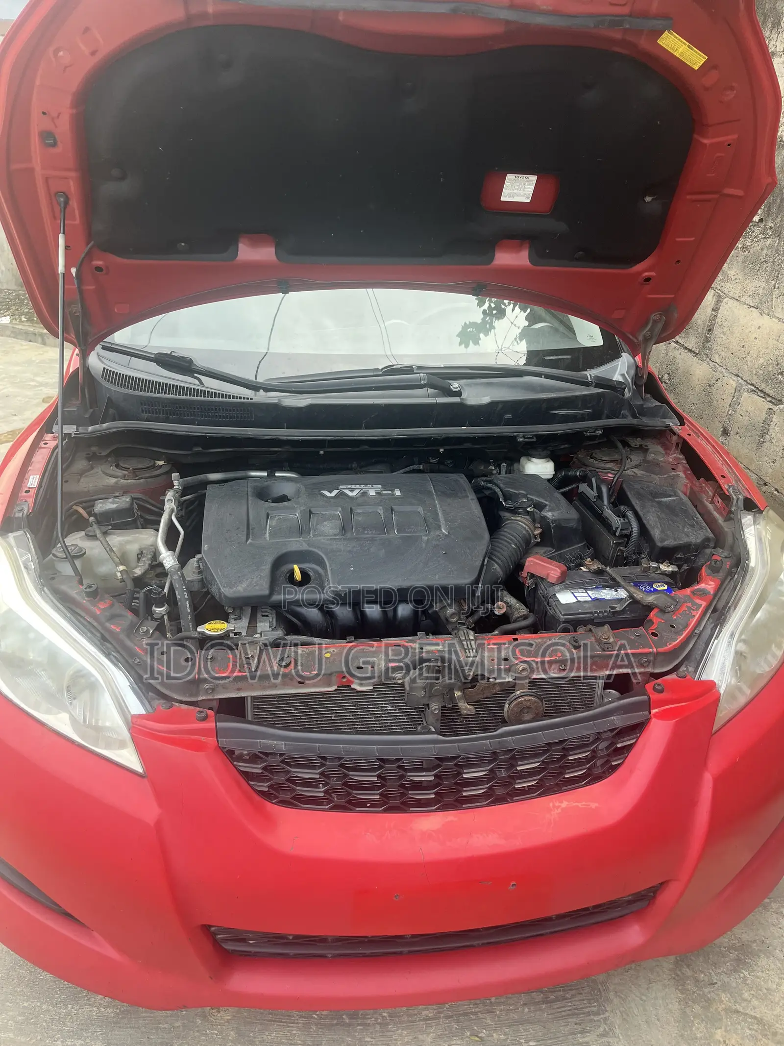 Toyota Matrix 2010 Red