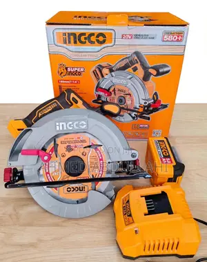 INGCO 20V Cordless Circular Saw 580+ - 185mm (7-1/4")