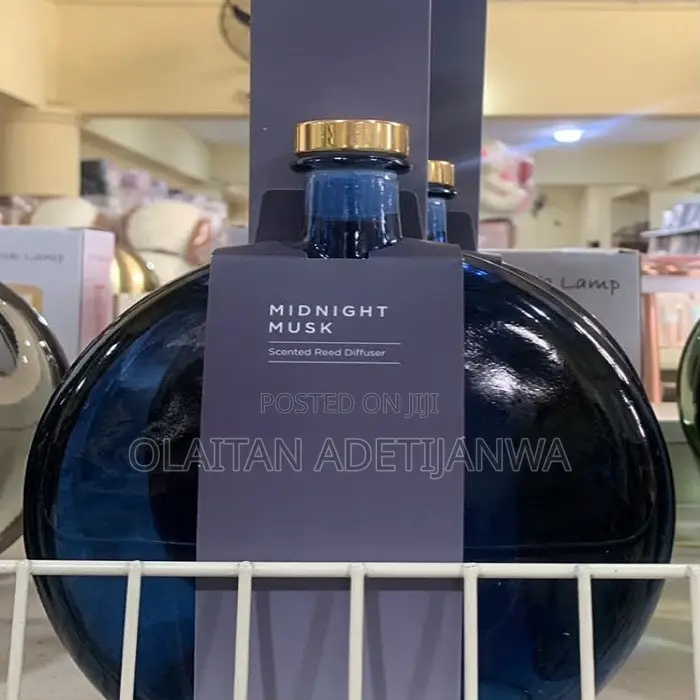 Blue Midnight Musk Oval Reed Diffuser