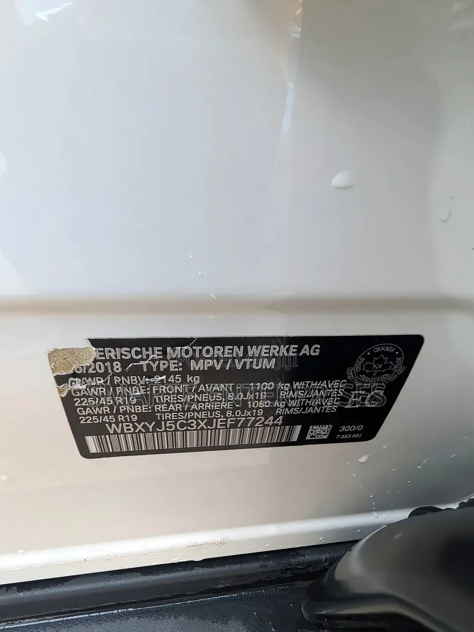 BMW X2 2018 White
