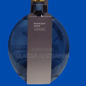 Blue Midnight Musk Oval Reed Diffuser