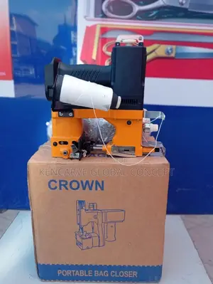 Crown Portable Bag Closer Machine (Cordless) – With 2 Batteries