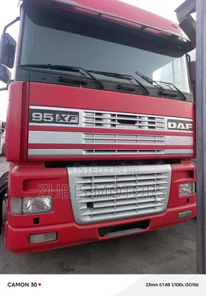 Daf 95XF EURO 3 6 Tire and 10 Boat