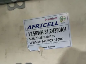 17.5kwh Africell Lithium Ion Battery