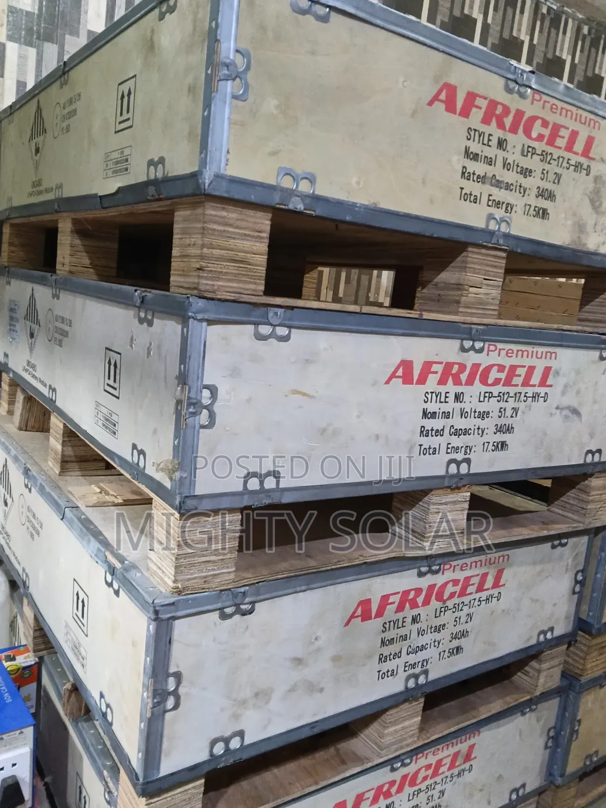 17.5kwh Africell Lithium Ion Battery