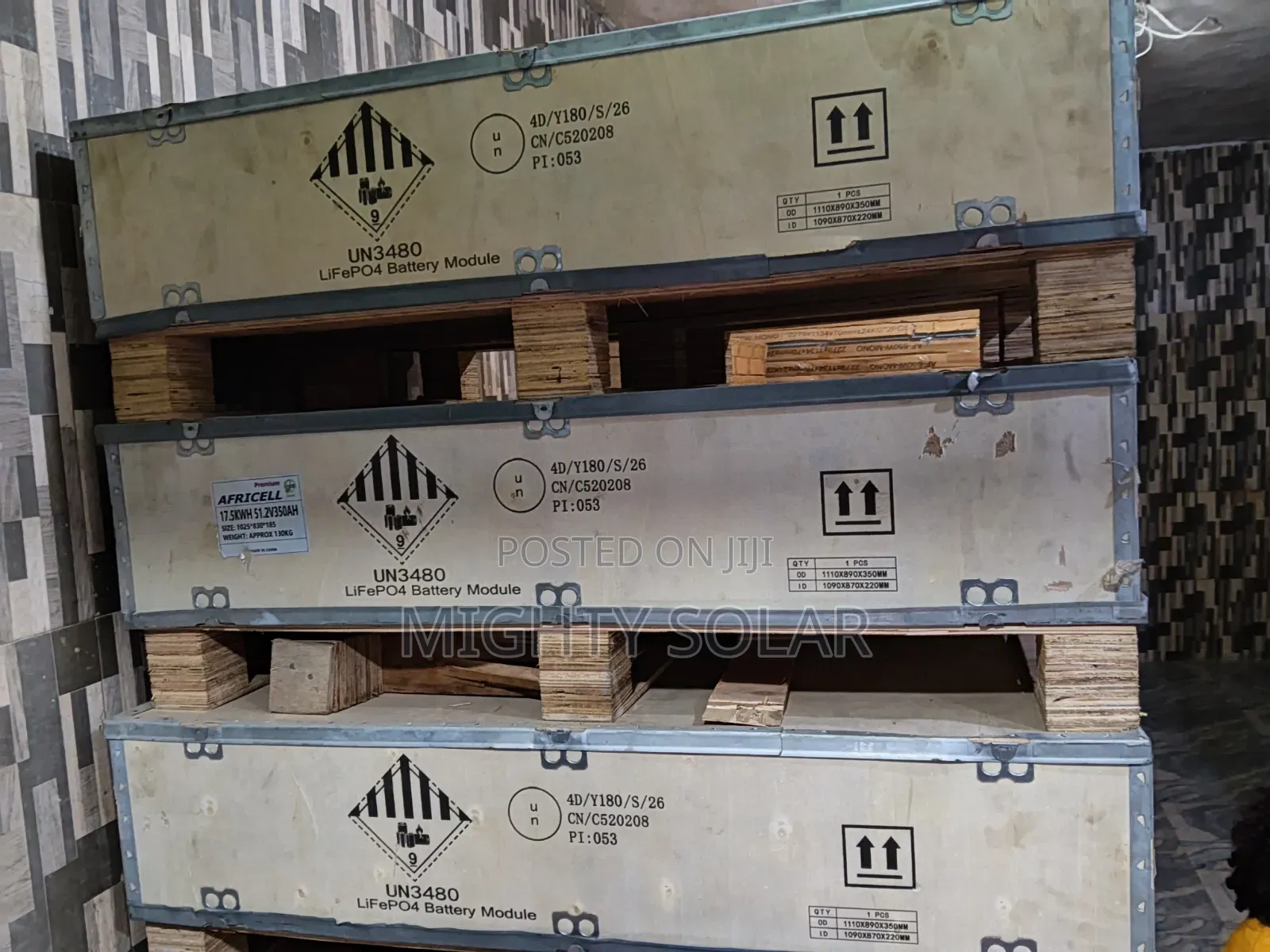 17.5kwh Africell Lithium Ion Battery