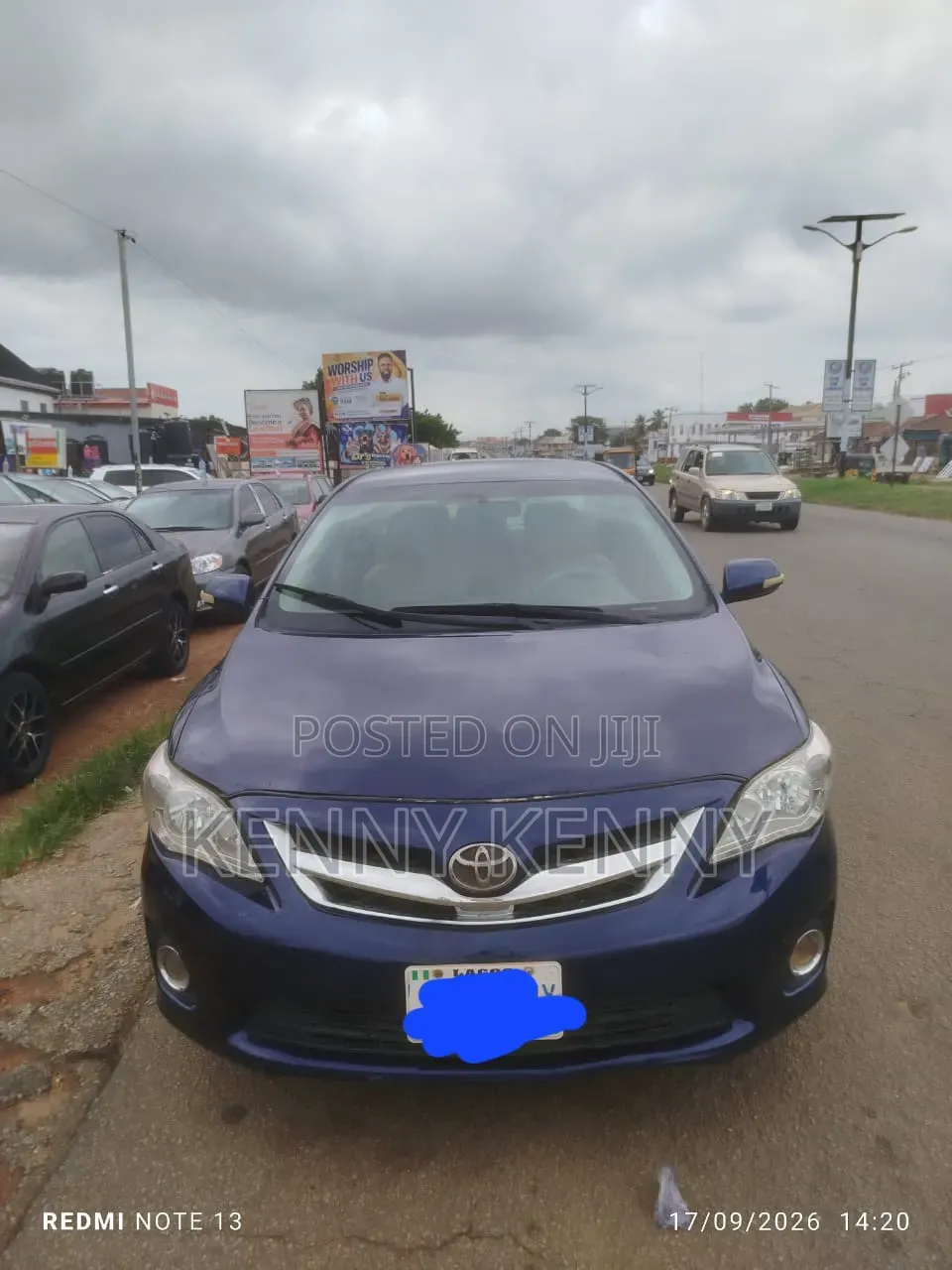 Toyota Corolla 2010 Blue
