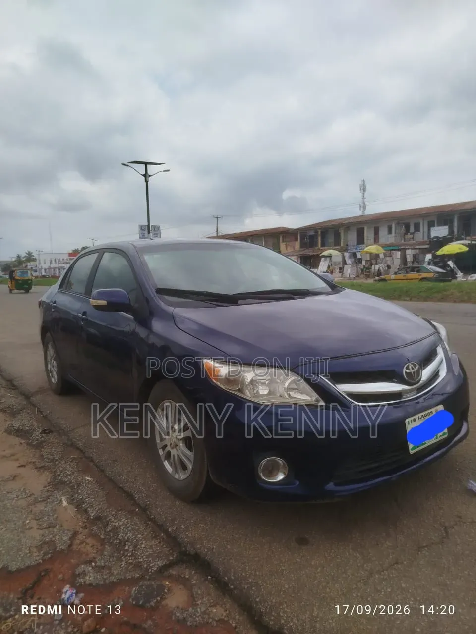 Toyota Corolla 2010 Blue