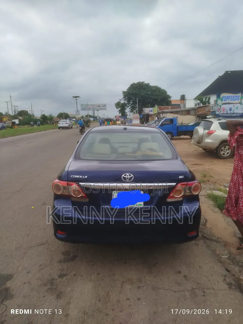 Toyota Corolla 2010 Blue